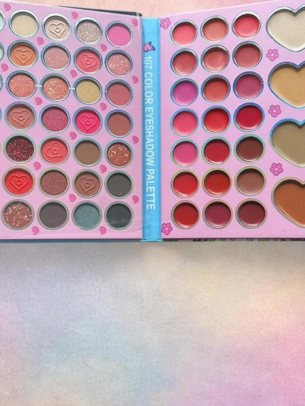 Stitch 107 eyeshadow palette #makeup #kawaii #eyeshadow #lilostitch #disney